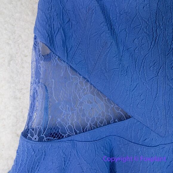 New! Free People Brooklyn Mini Dress in blue, size XS - Picture 8 of 16